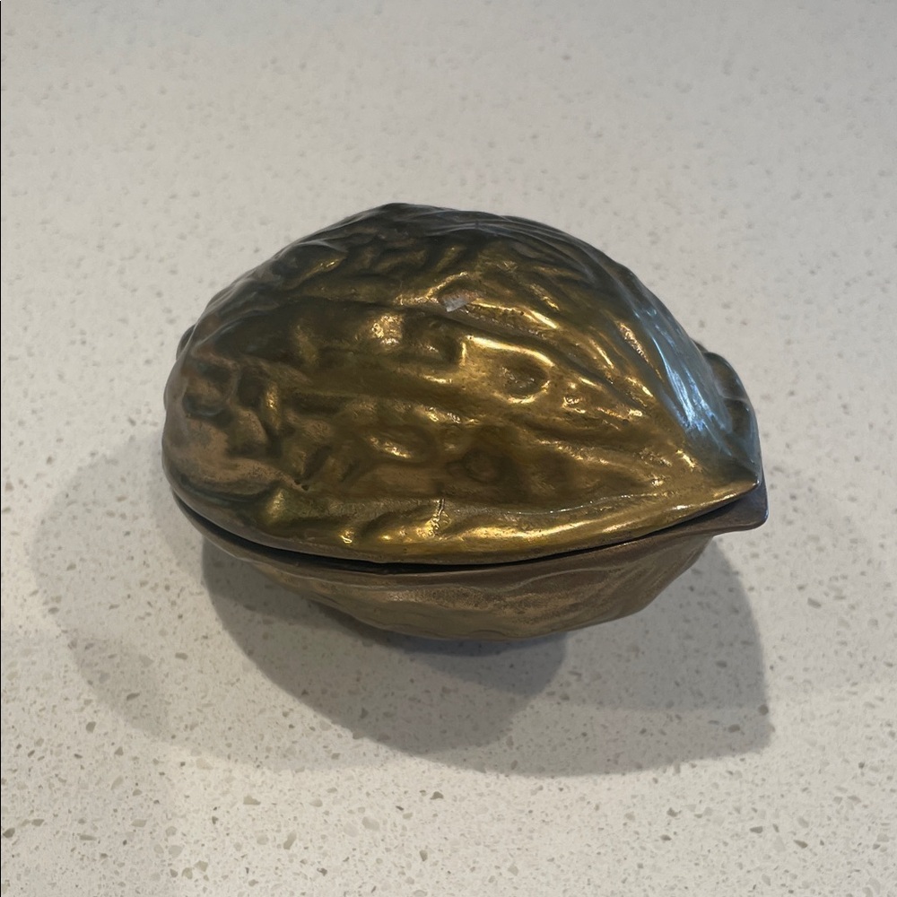 Mid Century Brass Nut Cracker.